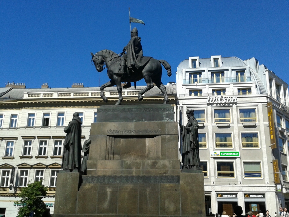 Памятник Святому Вацлаву, Прага