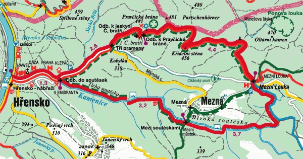 Маршрут самостоятельного путешествия по Чешской Швейцарии