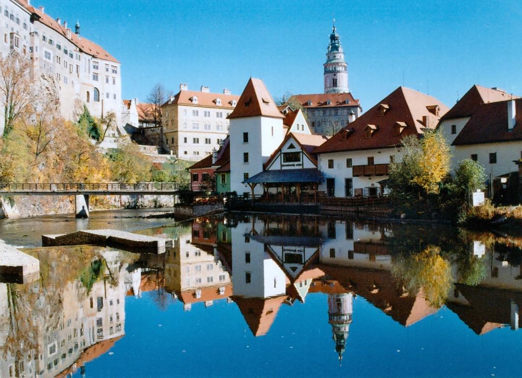 Замок Чески Крумлов в Чехии