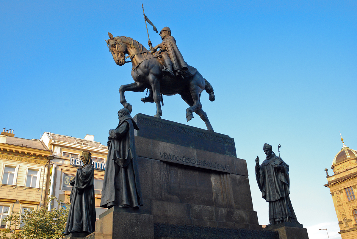 Памятник Святому Вацлаву в Праге