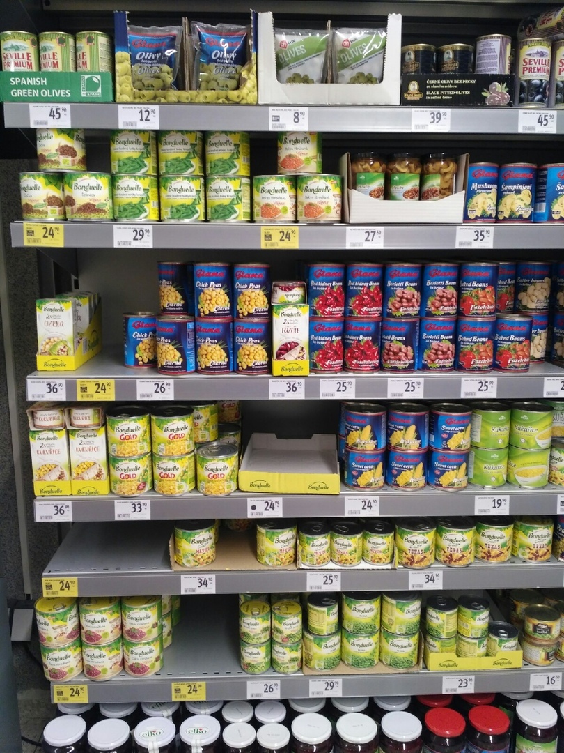 Супермаркеты в Праге