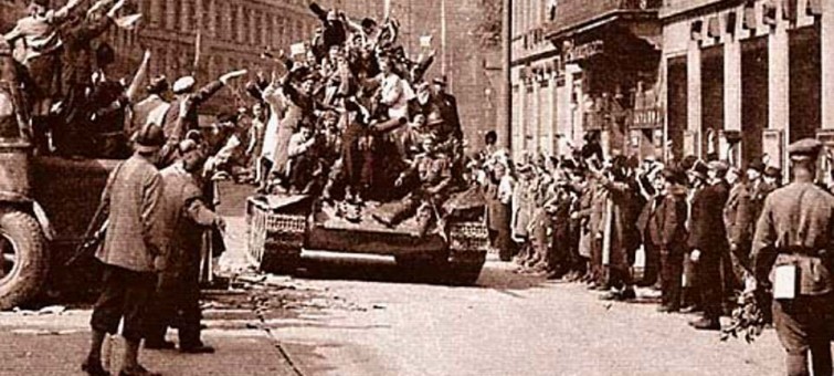 Освобождение Праги от фашистов в 1945 году