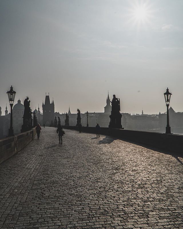 Коронавирус в Чехии, Прага, Карлов мост