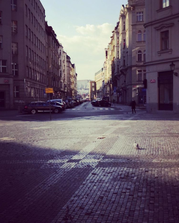 Коронавирус в Чехии, Прага, пустые улицы города