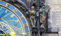 Часы в Праге га Староместской площади
