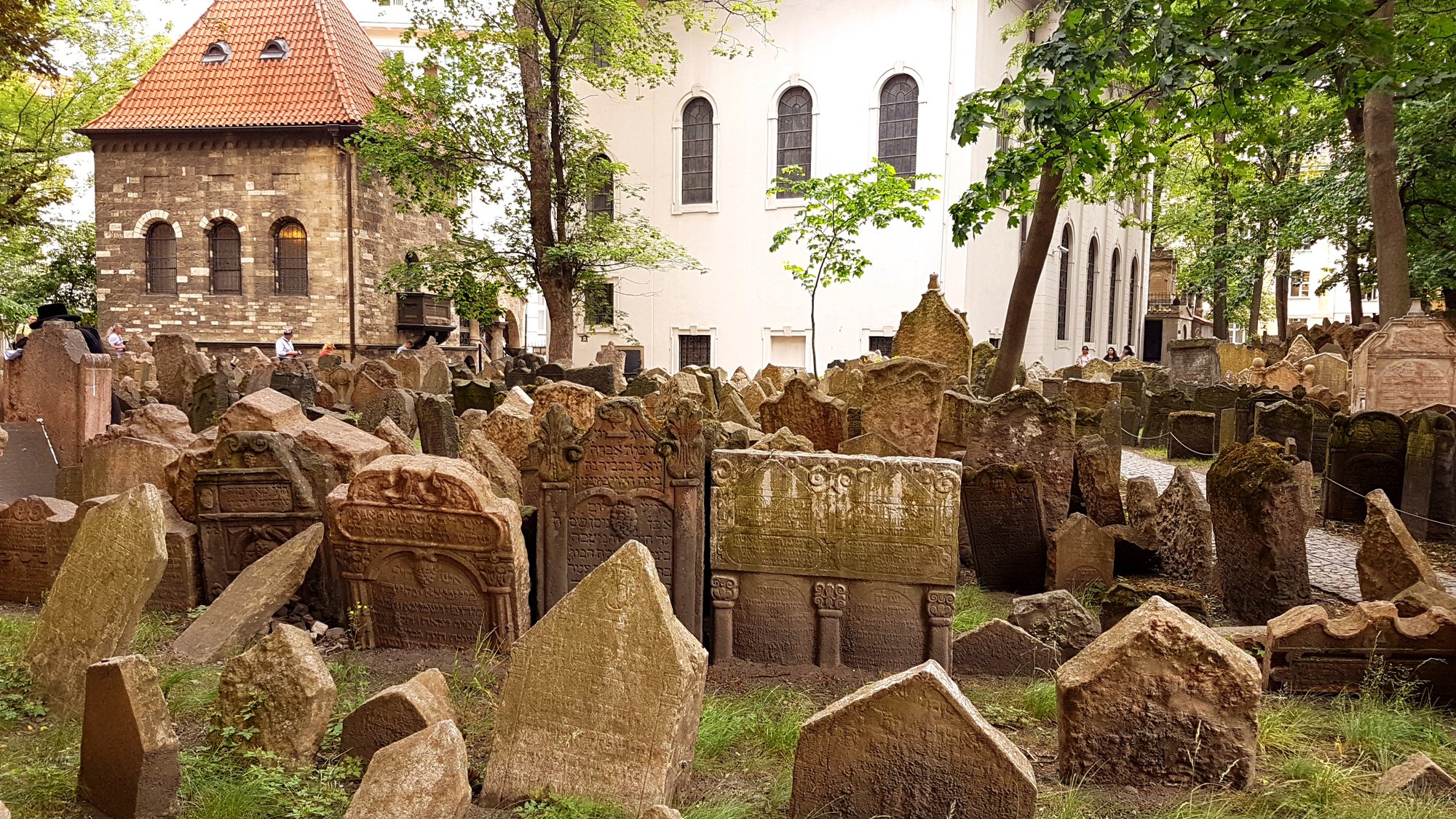 Старое еврейское кладбище в Праге, Чехия